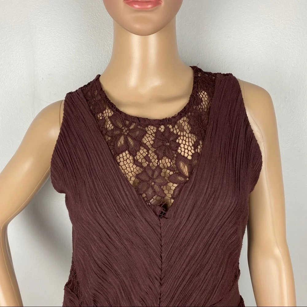 ALLSAINTS SLEEVELESS MINI DRESS - Picture 4 of 7